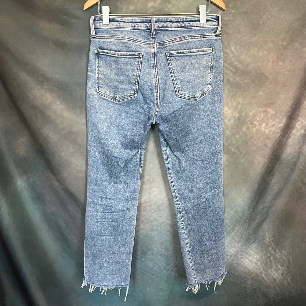 KUT From The Kloth Reese High Rise Fab Ab Ankle Straight Leg Jeans Size 8 - Picture 2 of 4